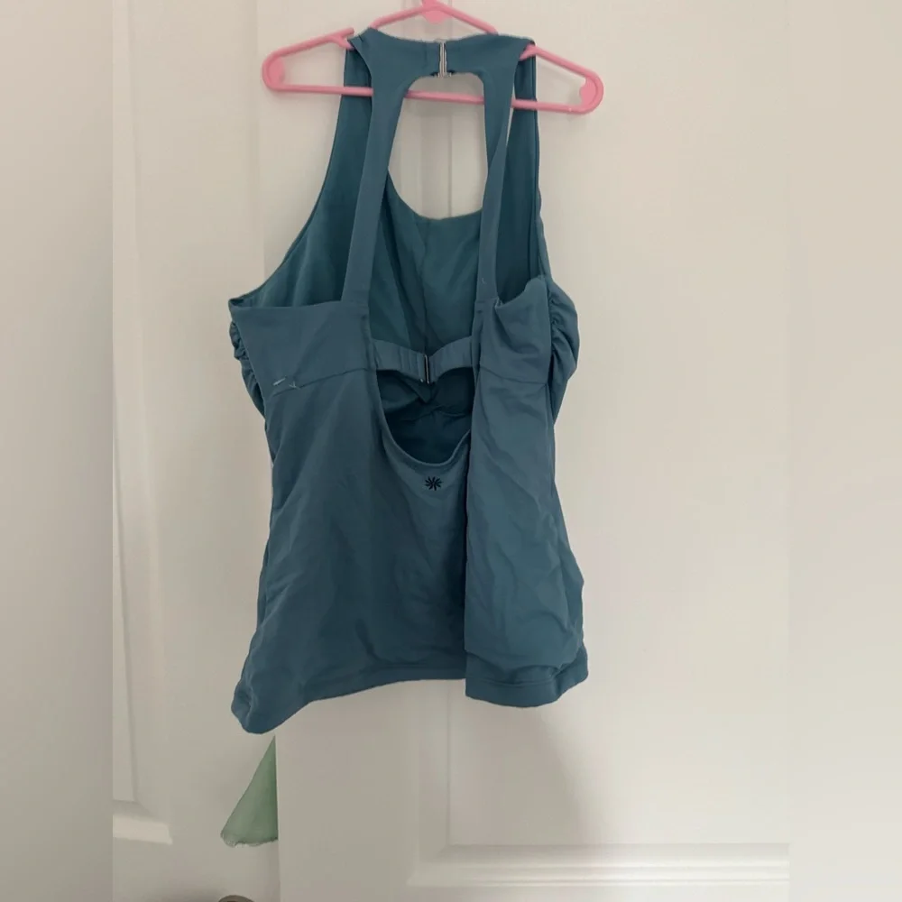 Athleta Blue Women's Tank Top - Picture 4 of 5